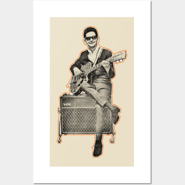 Roy Orbison Wall Art by MuraiKacerStore